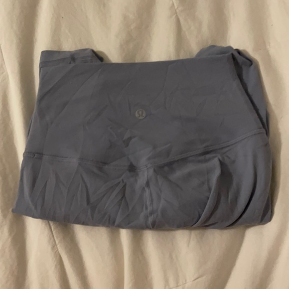 COPY - Lululemon align leggings 28” Chambray, size 2. - Picture 1 of 5
